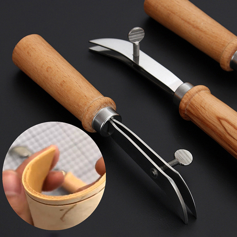 Adjustable Leather Edge Stitch - Groover Stitching Tool review and price